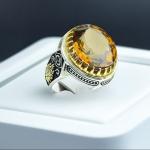 انگشتر الکساندریت مردانه کد 1383