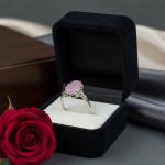 خرید انگشتر عقیق سوسنی زنانه اصل (رنگی کمیاب و رویایی) کد 4265