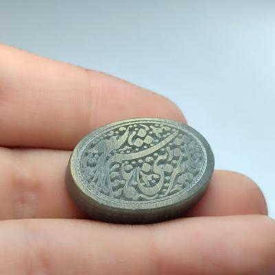 نگین یشم حکاکی یاقمر بنی هاشم کد 2485